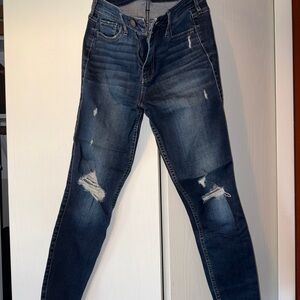 Hollister High Rise Super Skinny Crop
